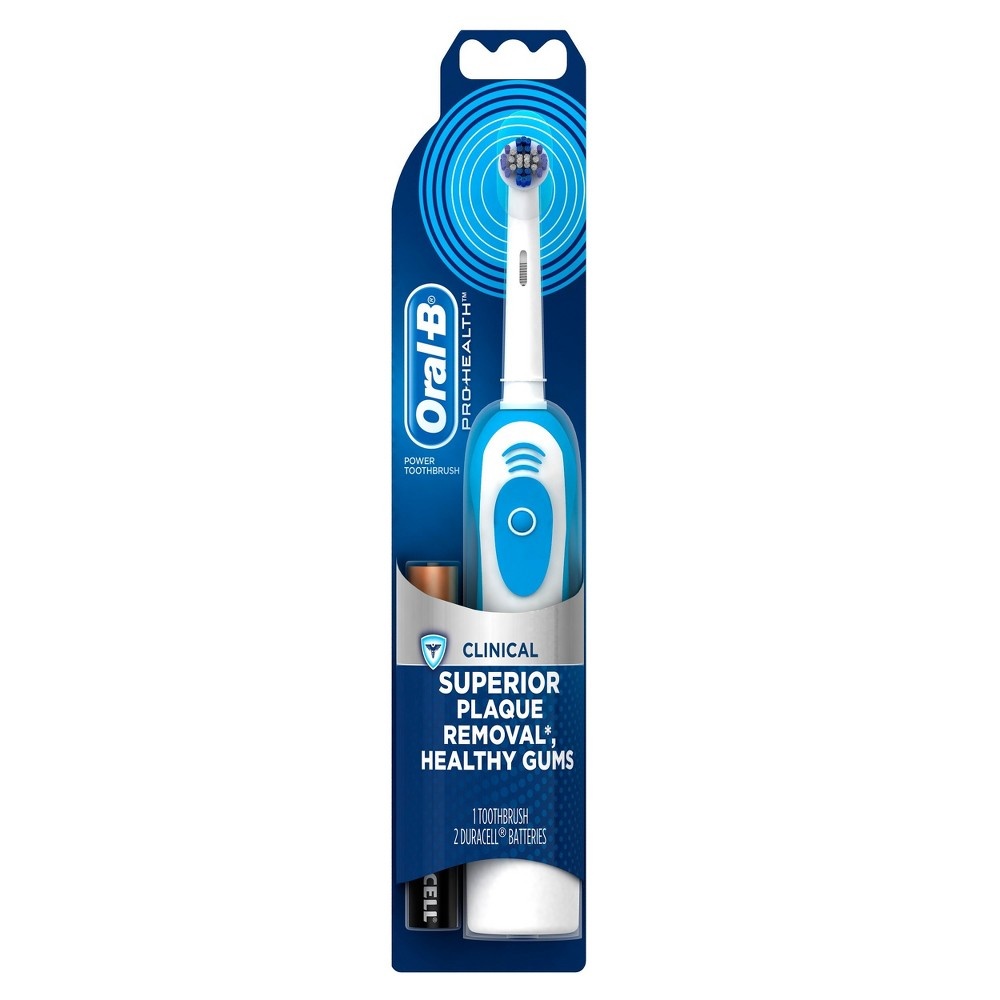 slide 9 of 9, Oral-B Pro 100 Precision Clean Battery Powered Toothbrush, 1 ct