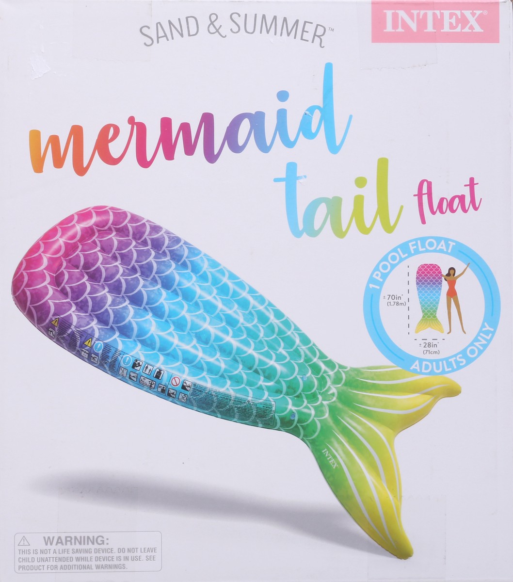 slide 6 of 9, Intex Mermaid Tail Float 1 ea, 1 ct