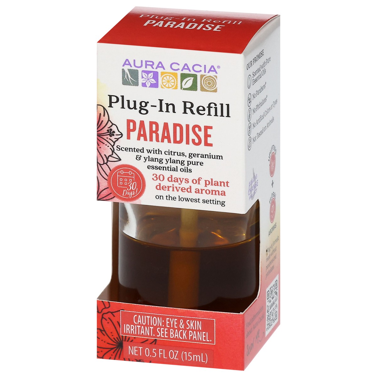 slide 2 of 4, Aura Cacia Paradise Plug-In Refill 0.5 fl oz, 0.5 fl oz