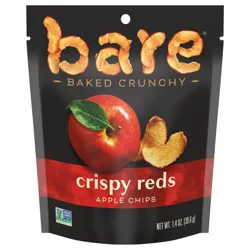 Bare Baked Crunchy Apple Chips Fuji & Reds 1.4 Oz