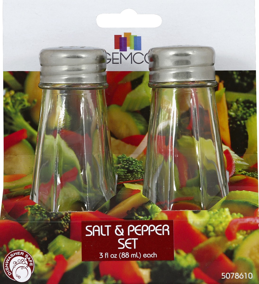 slide 2 of 2, Gemco Salt & Pepper Set, 1 ct