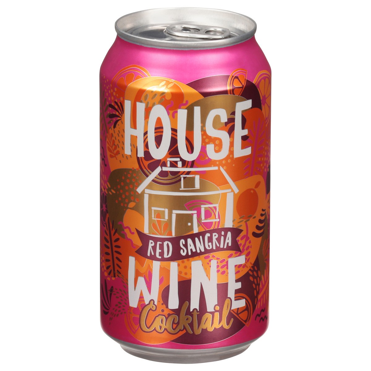 slide 1 of 9, House Wine Sangria Single Can, 375 ml