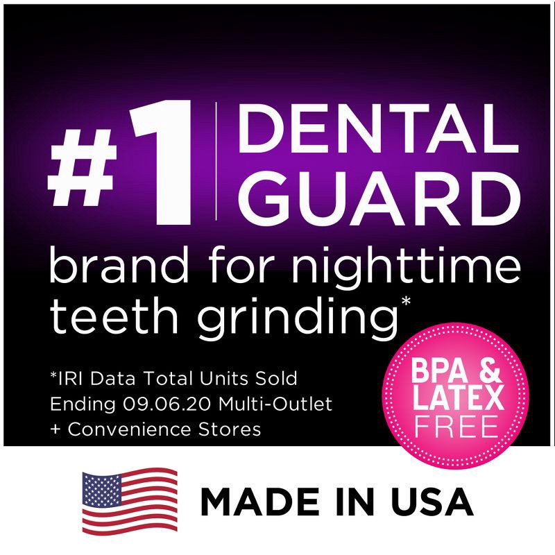 slide 5 of 12, DenTek Comfort-Fit Dental Guard for Nighttime Teeth Grinding - 2ct with Storage Case, 2 ct