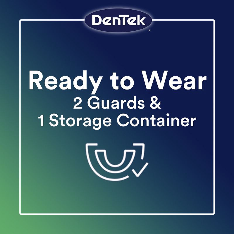 slide 5 of 13, DenTek Comfort-Fit Dental Guard for Nighttime Teeth Grinding - 2ct with Storage Case, 2 ct