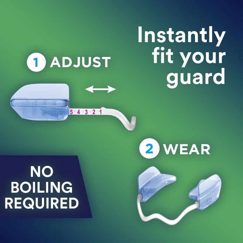 slide 6 of 13, DenTek Comfort-Fit Dental Guard for Nighttime Teeth Grinding - 2ct with Storage Case, 2 ct