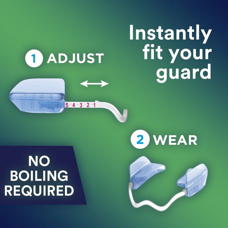 slide 12 of 13, DenTek Comfort-Fit Dental Guard for Nighttime Teeth Grinding - 2ct with Storage Case, 2 ct