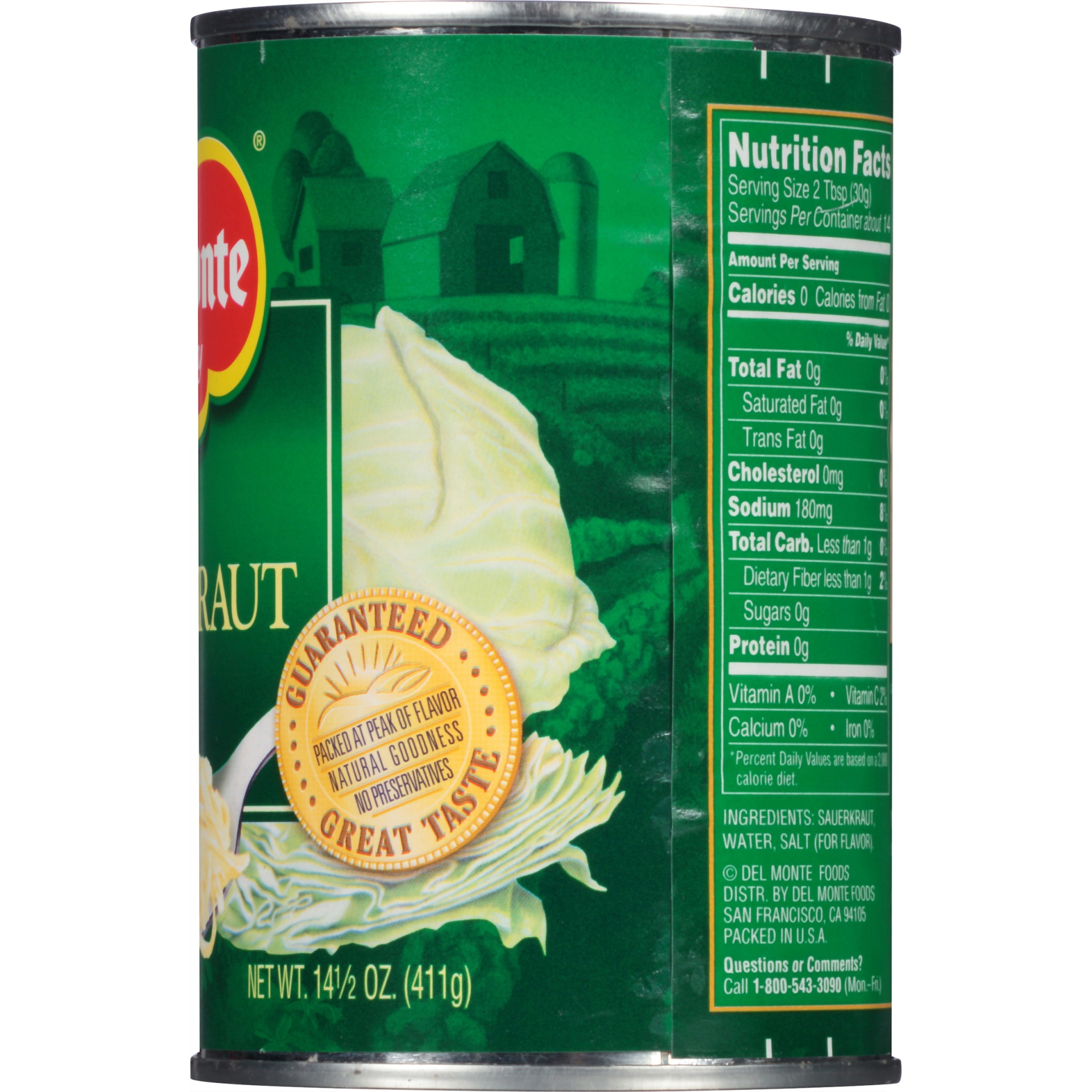 slide 6 of 6, Del Monte Sauerkraut 14.5 oz. Can, 14.5 oz