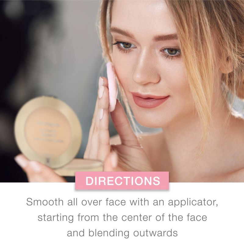slide 3 of 6, Neutrogena Mineral Sheers Compact Powder Foundation, Lightweight & Oil-Free - 40 Nude - 0.34oz, 0.34 oz