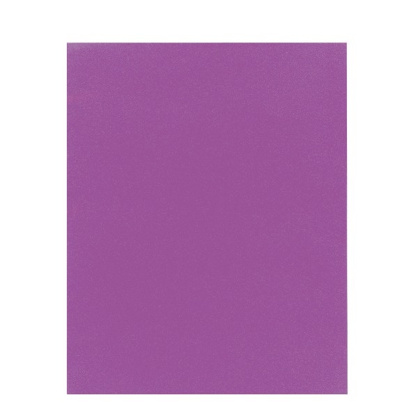 slide 1 of 2, Office Depot Brand School-Grade 2-Pocket Paper Folder, Letter Size, Purple, 1 ct