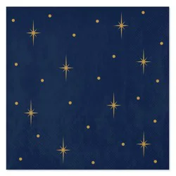 American Greetings All Occasion Lunch Napkins Gold Stars
