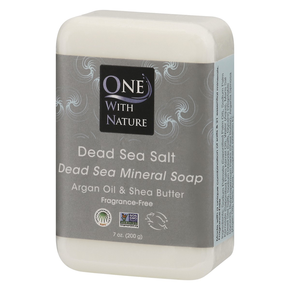 slide 11 of 12, One With Nature Dead Sea Salt Dead Sea Mineral Soap 7 oz, 7 oz