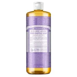 Dr. Bronner's 18-In-1 Hemp Pure-Castile Liquid Soap - Lavender - 32 fl oz