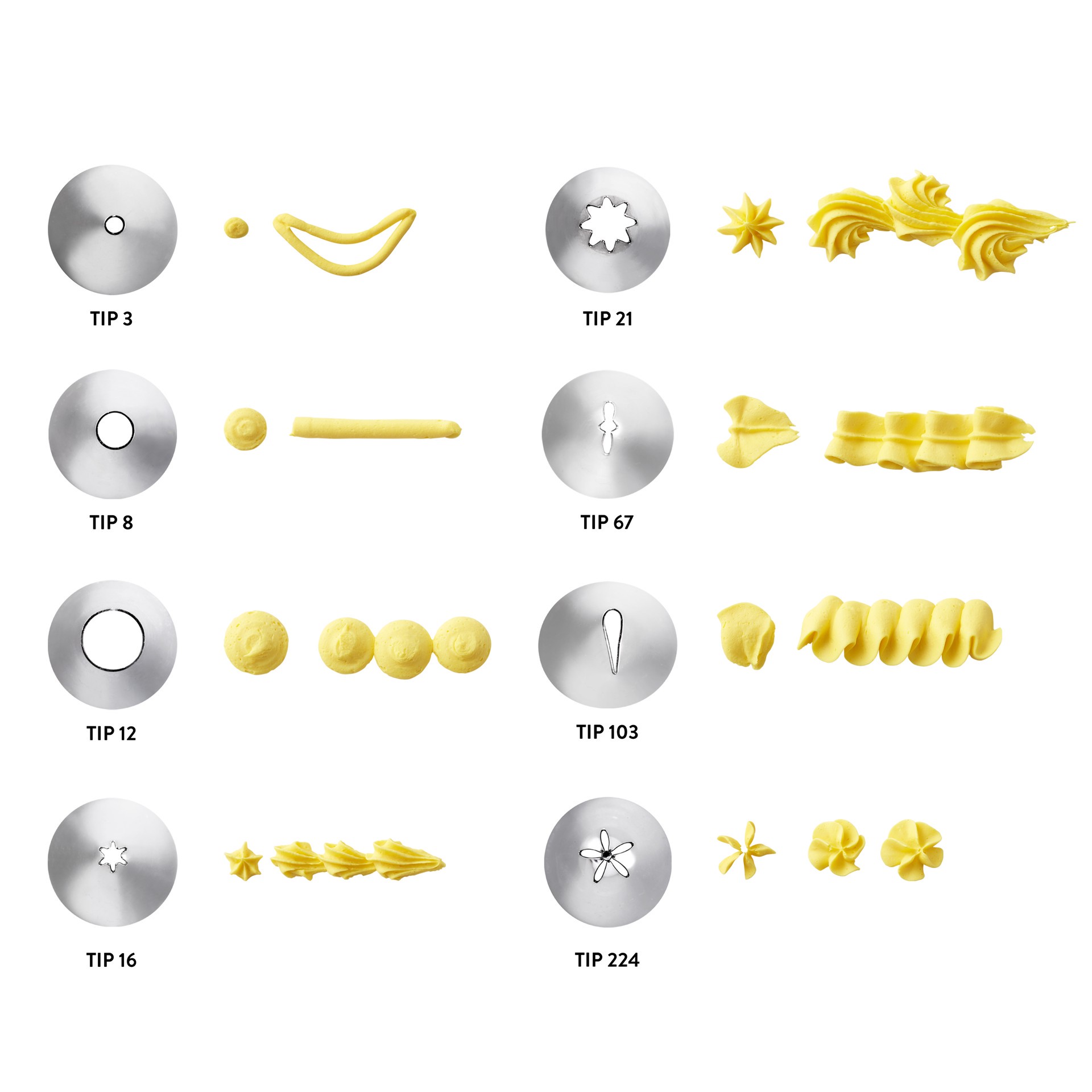 slide 3 of 5, Wilton Starter Decorating Tip Set, 9 ct
