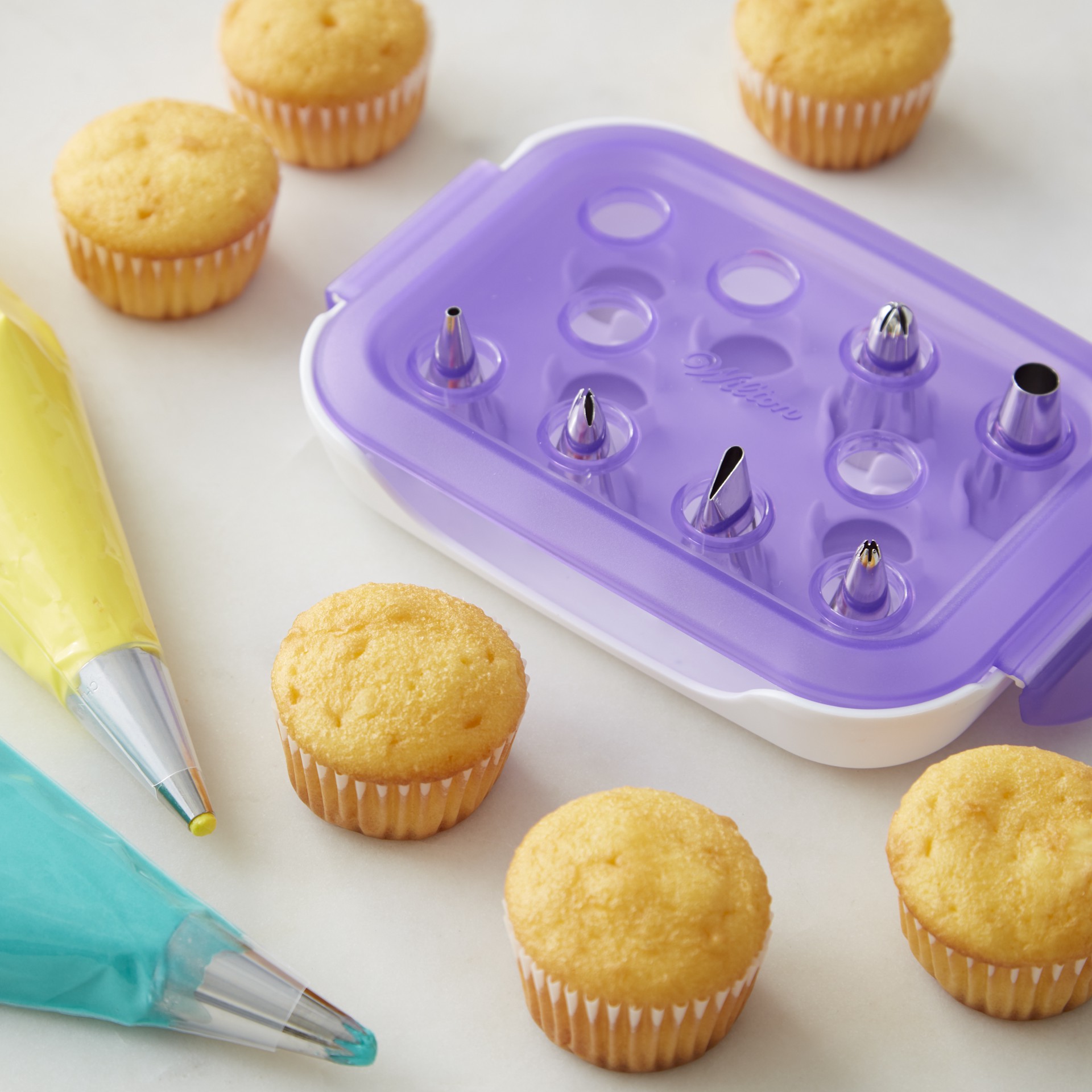 slide 4 of 5, Wilton Starter Decorating Tip Set, 9 ct