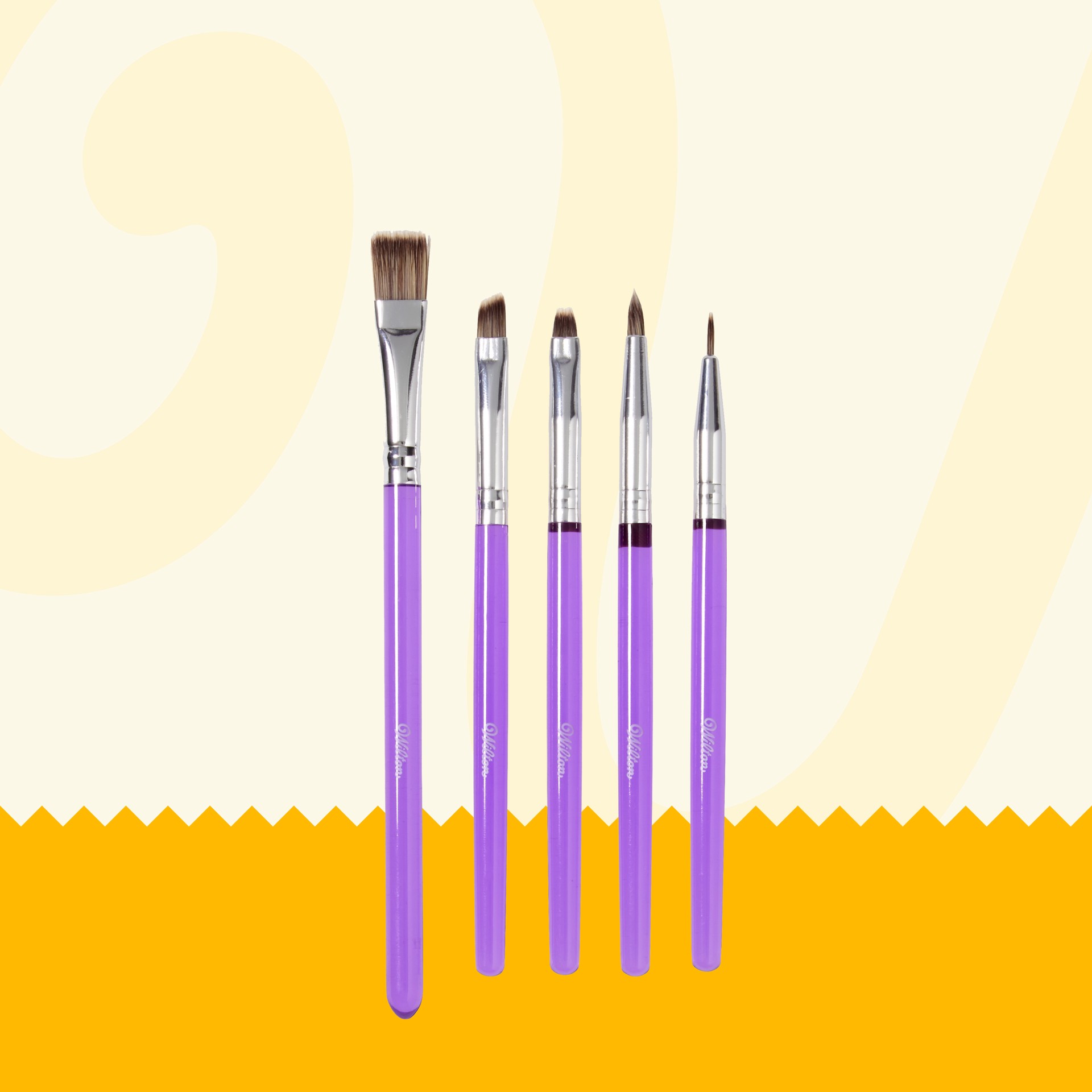 slide 6 of 8, Wilton Decorating Brush Set, 5 ct