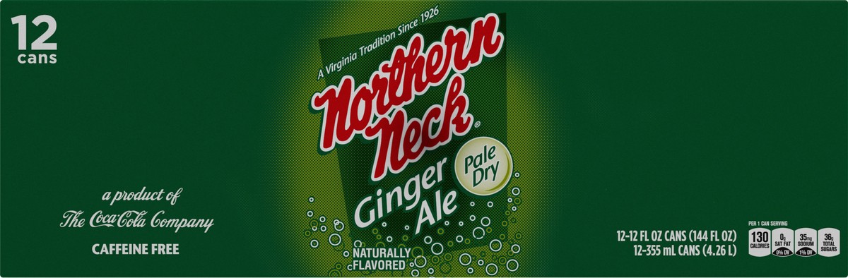 slide 3 of 8, Northern Neck Fridge Pack Ginger Ale - 12 ct, 12 ct; 12 fl oz