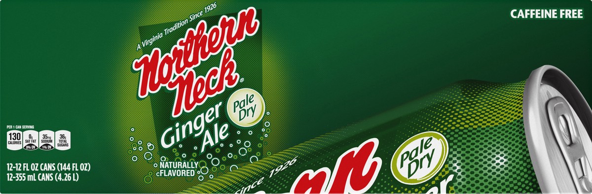 slide 8 of 8, Northern Neck Fridge Pack Ginger Ale - 12 ct, 12 ct; 12 fl oz