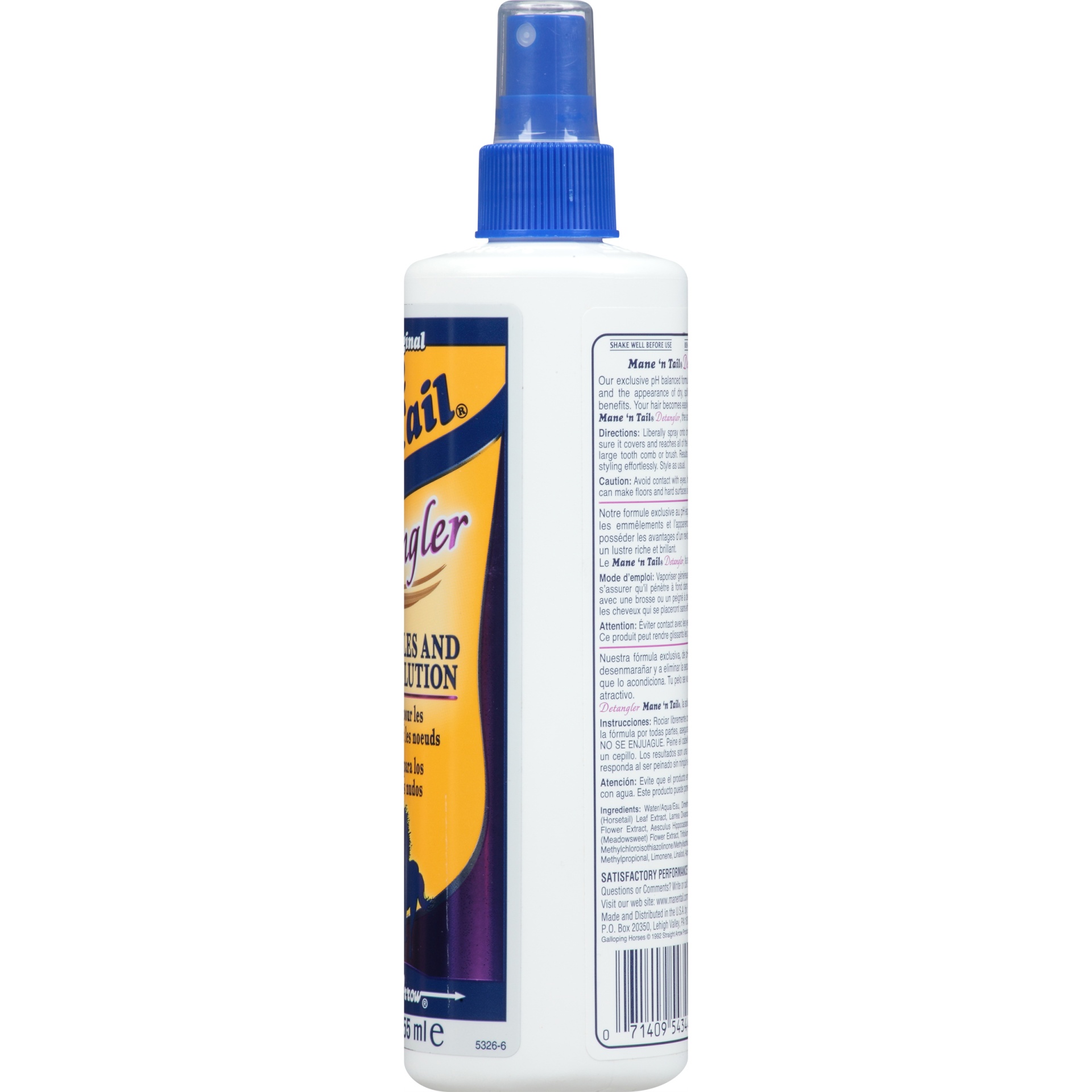 Mane 'n Tail Detangler Spray Bottle 12 fl oz Shipt