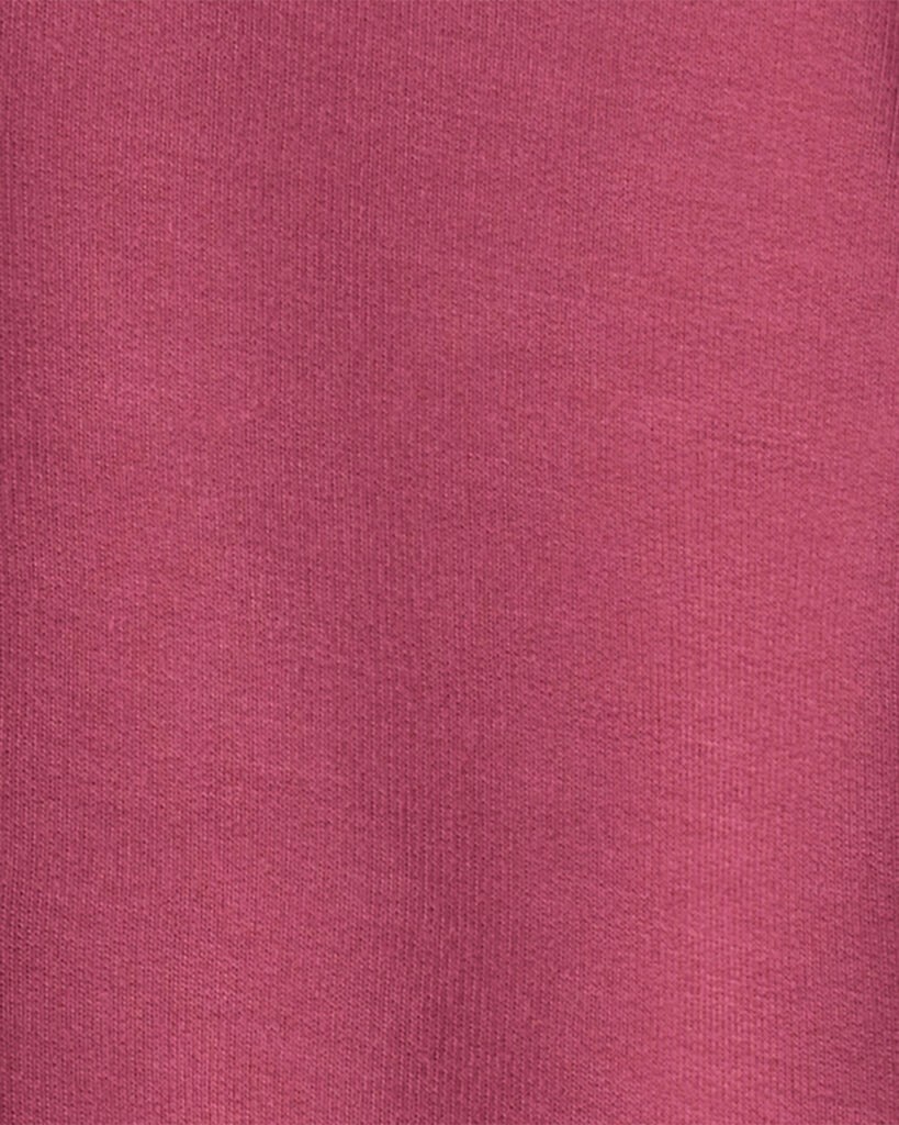 slide 3 of 3, Carter's Carters Baby Girl 2-Piece PurelySoft Long-Sleeve Tee & Pant Set - Burgundy Burgundy 24M, 2 pc