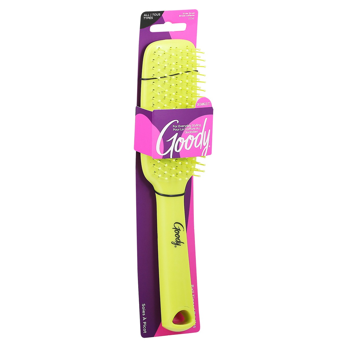 slide 6 of 9, Goody Bright Boost Hairbrush Styler Bright And Fun - Each, 1 ct