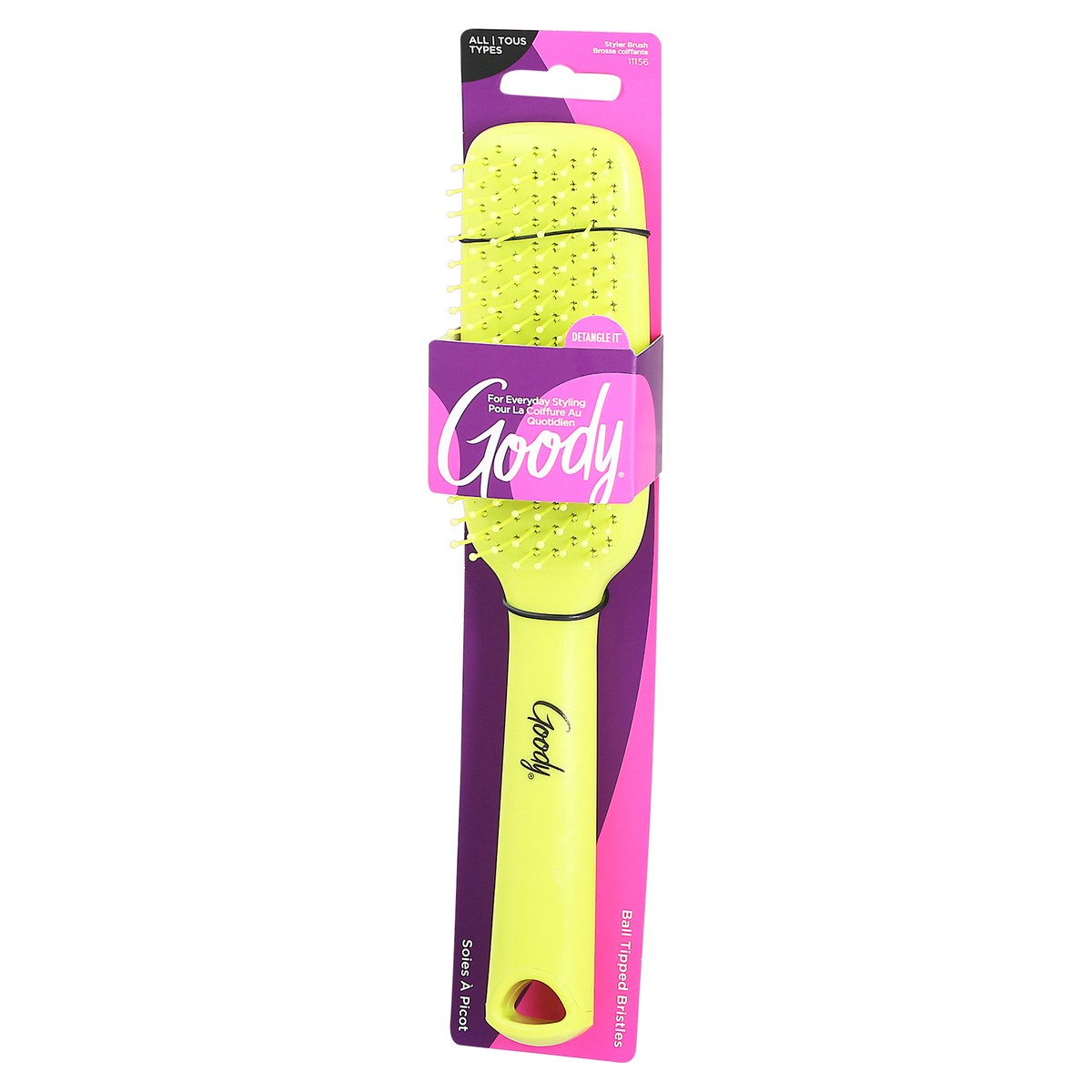 slide 5 of 9, Goody Bright Boost Hairbrush Styler Bright And Fun - Each, 1 ct