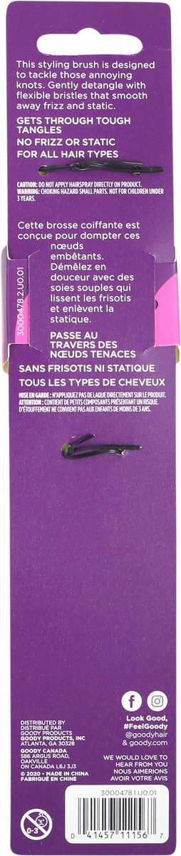 slide 9 of 9, Goody Bright Boost Hairbrush Styler Bright And Fun - Each, 1 ct