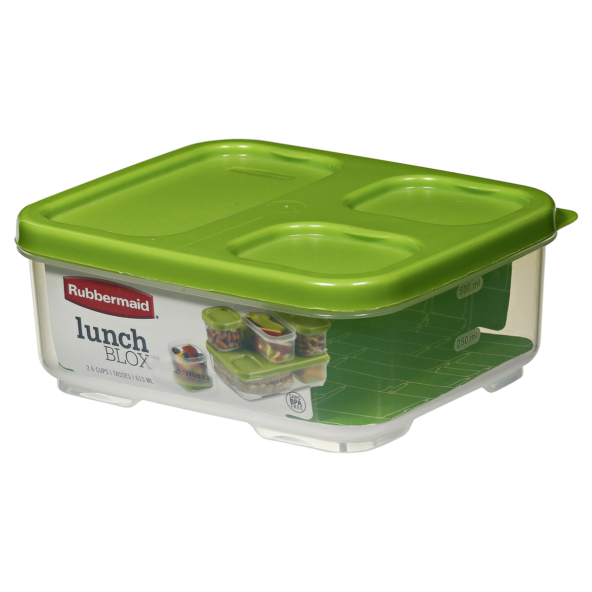 slide 4 of 10, Rubbermaid LunchBlox Sandwich Container, 1 ct