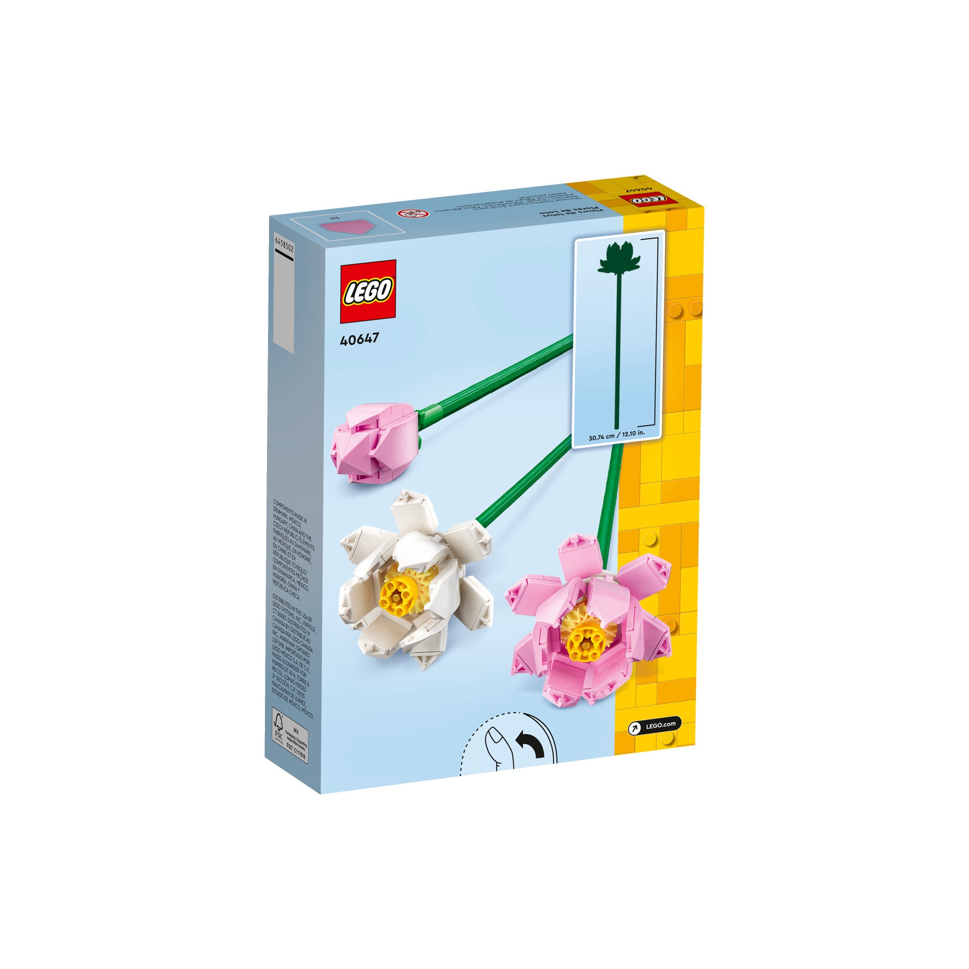 slide 3 of 3, LEGO Lotus Flowers Set, 1 ct