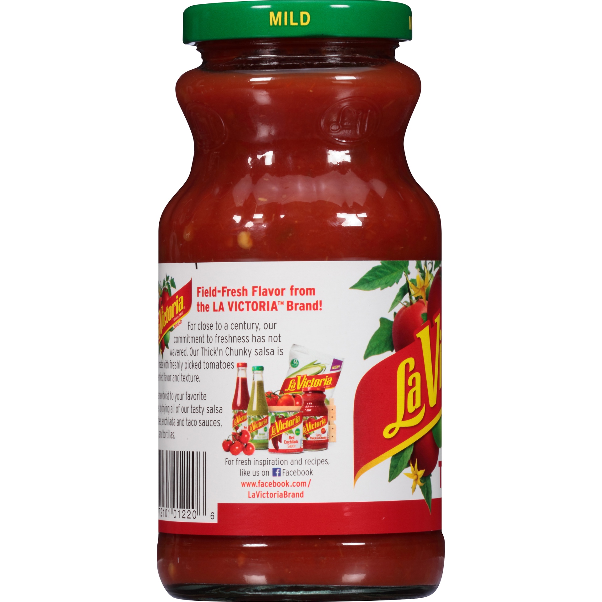 slide 2 of 6, La Victoria Thick'n Chunky Mild Salsa, 16 oz