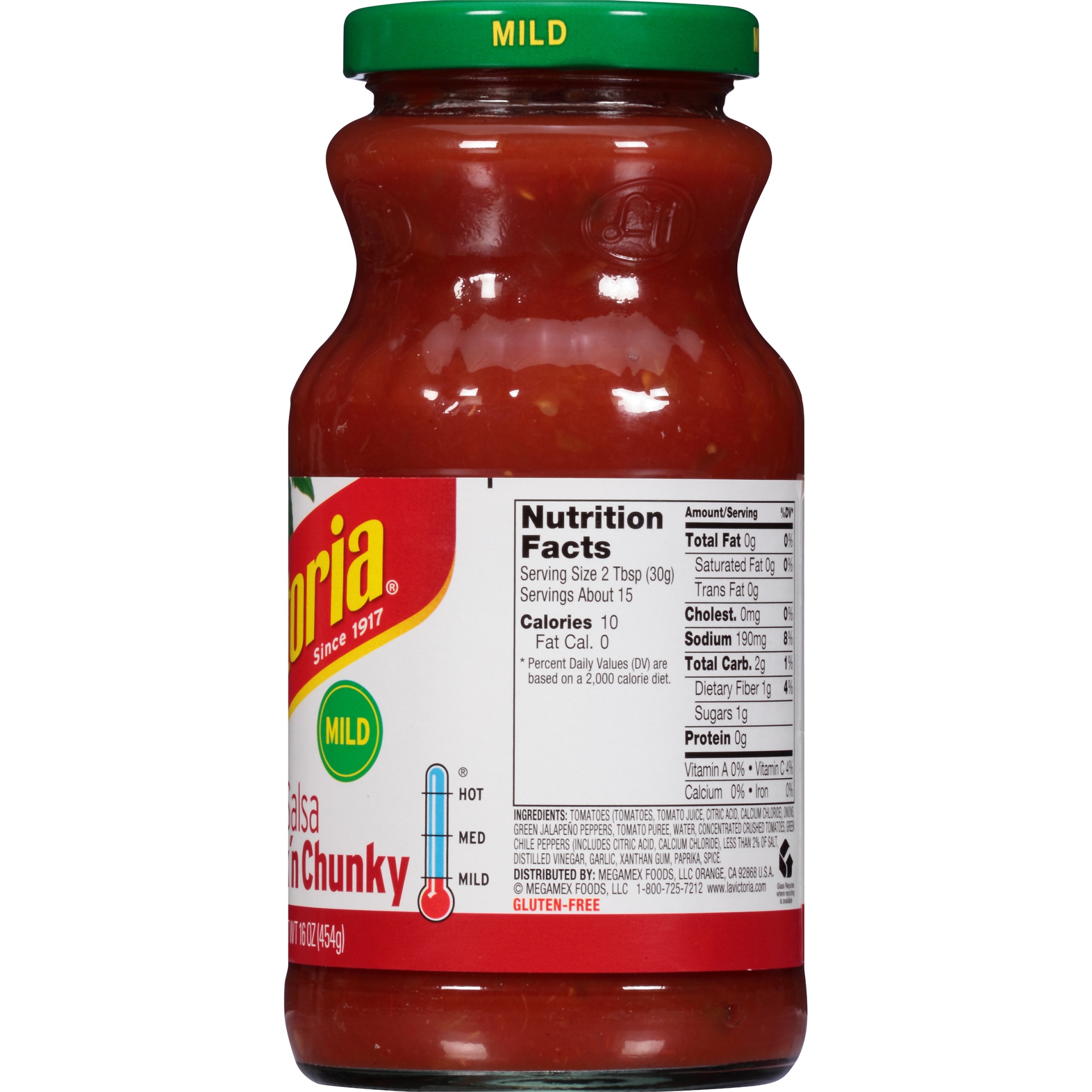 slide 3 of 6, La Victoria Thick'n Chunky Mild Salsa, 16 oz