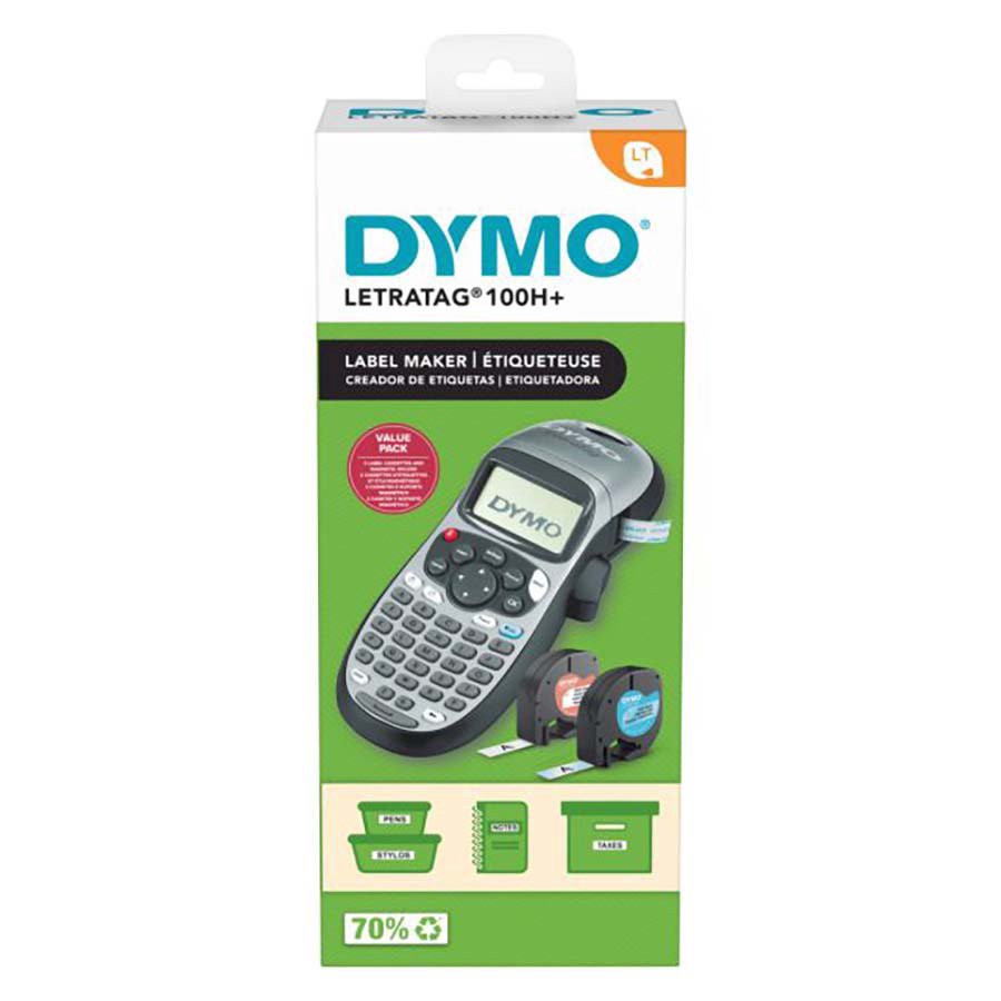 slide 1 of 1, DYMO LetraTag 100H Plus Label Maker Kit, 1 ct