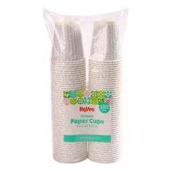 Hy-Vee 5 oz Designer Cups, 100 Count