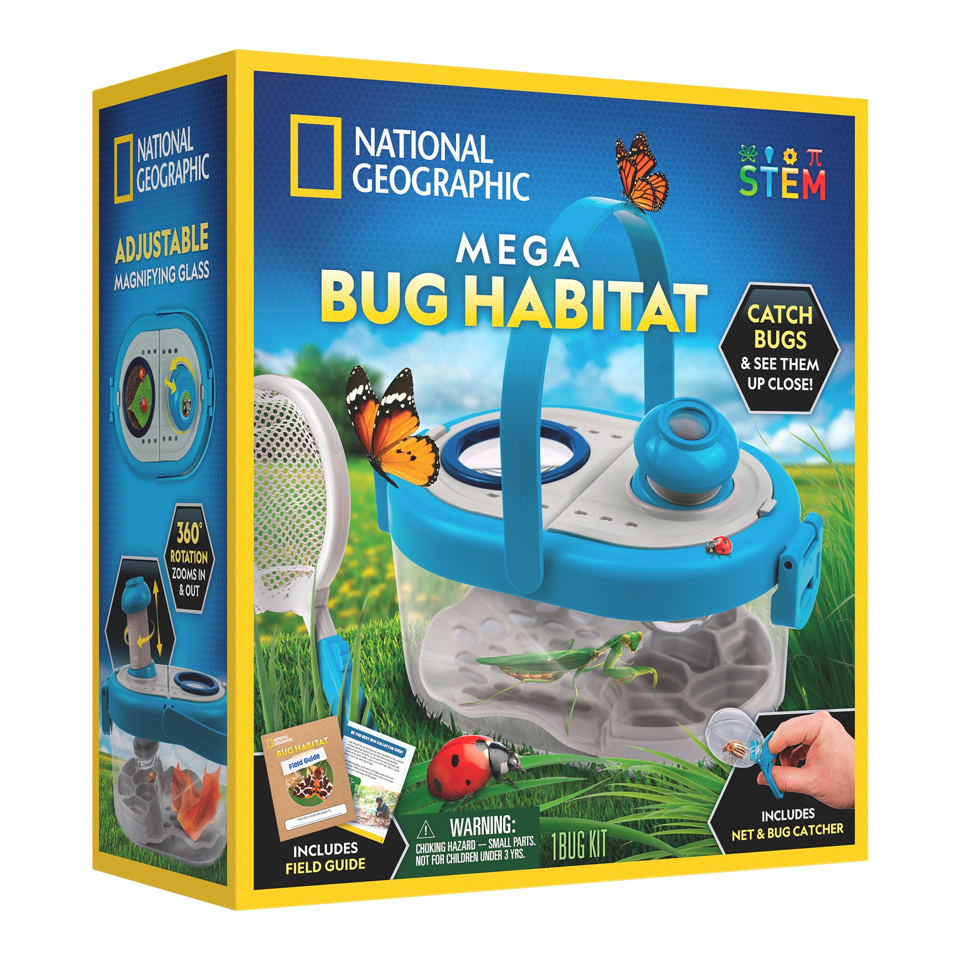 slide 3 of 6, N/a National Geographic Mega Bug Habitat, 1 ct