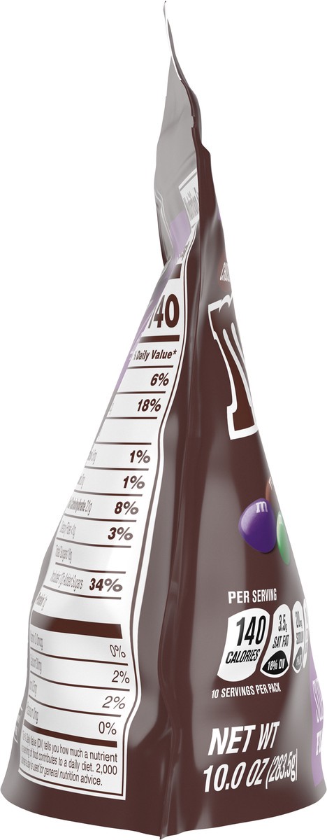 slide 8 of 9, M&M's Limited Edition Milk Chocolate Candy featuring Purple Candy, Sharing Size 10 oz Bag, 10 oz