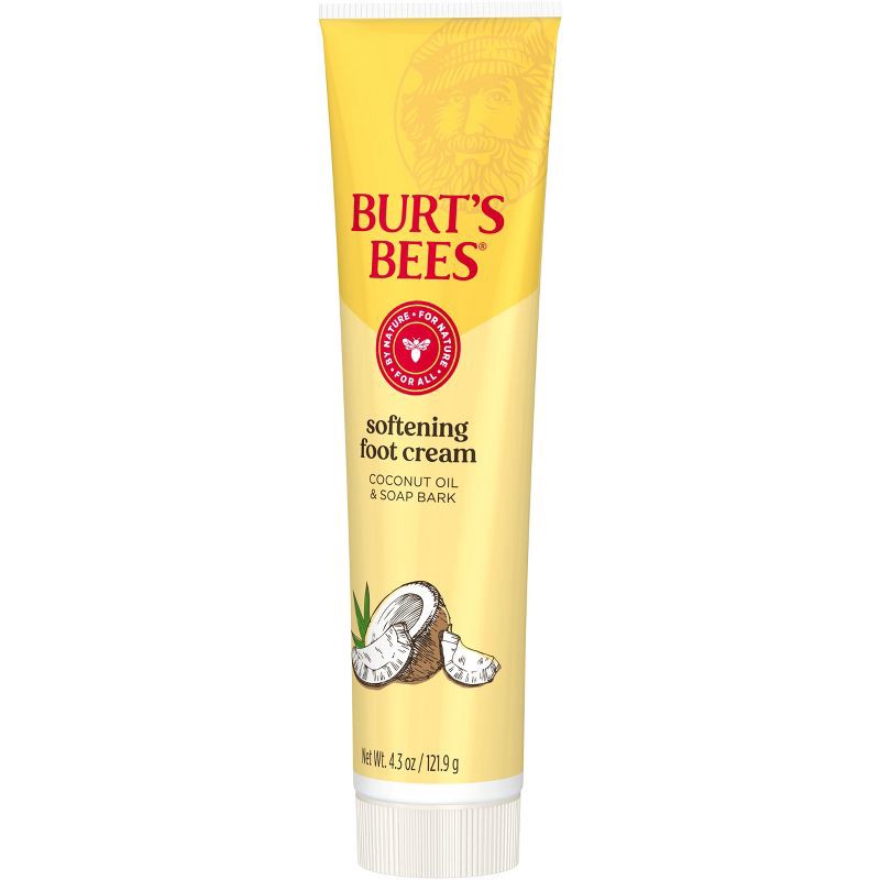 slide 4 of 9, Burt's Bees Foot Cream Lotion - Coconut - 4.34oz​, 4.34 oz