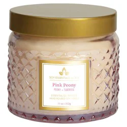 Soy Essentials Pink Peony 11 oz