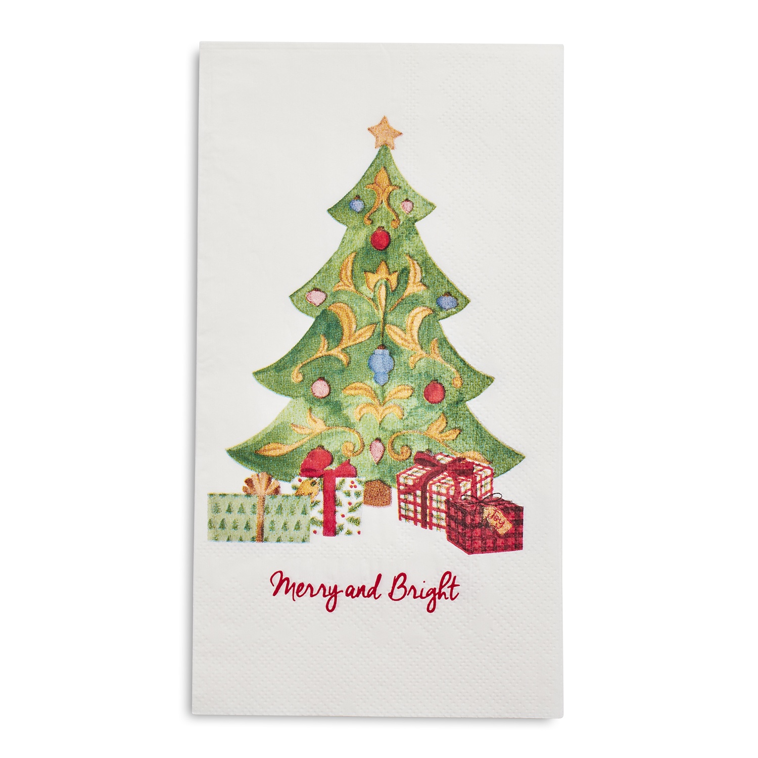 slide 1 of 1, Sur La Table Christmas Tree Paper Guest Napkins, 20 ct