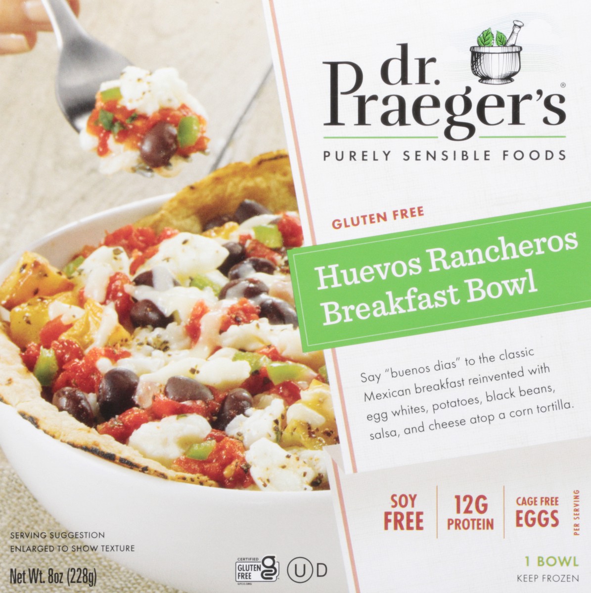 slide 2 of 13, Dr. Praeger's Huevos Rancheros Breakfast Bowl, 8 oz