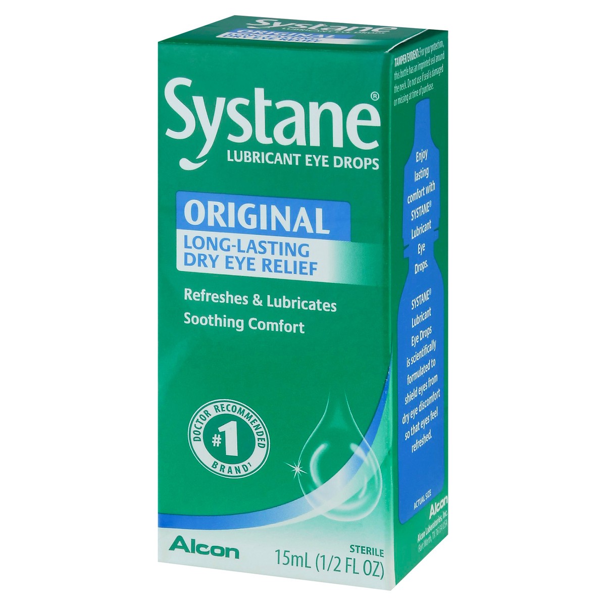 slide 3 of 10, Alcon Systane Lubricant Long Lasting Eye Drops, 0.5 oz