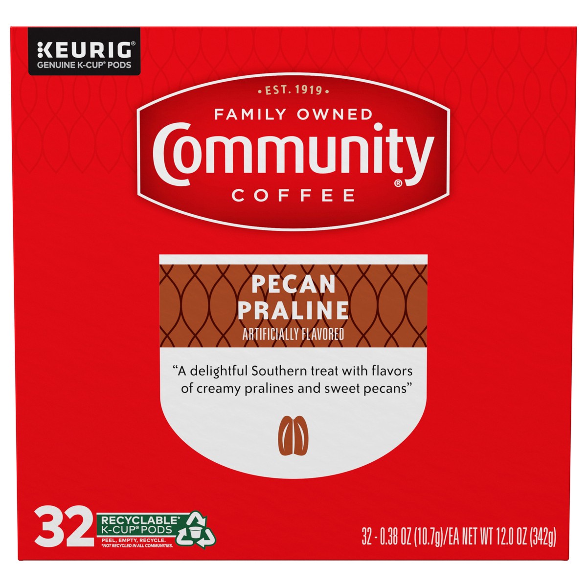 slide 7 of 11, Community Coffee Single Serve Coffee, 32 ct