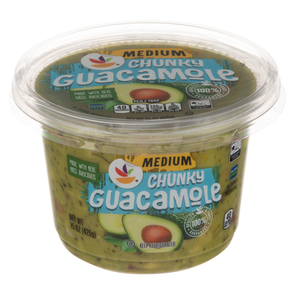 slide 1 of 1, Giant Medium Chunky Guacamole, 15 oz
