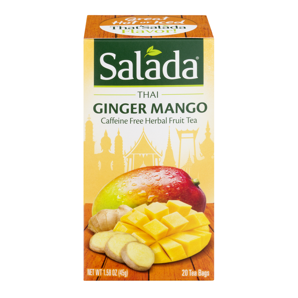 slide 1 of 1, Salada Tea Ginger Mango 20 ea, 20 ct