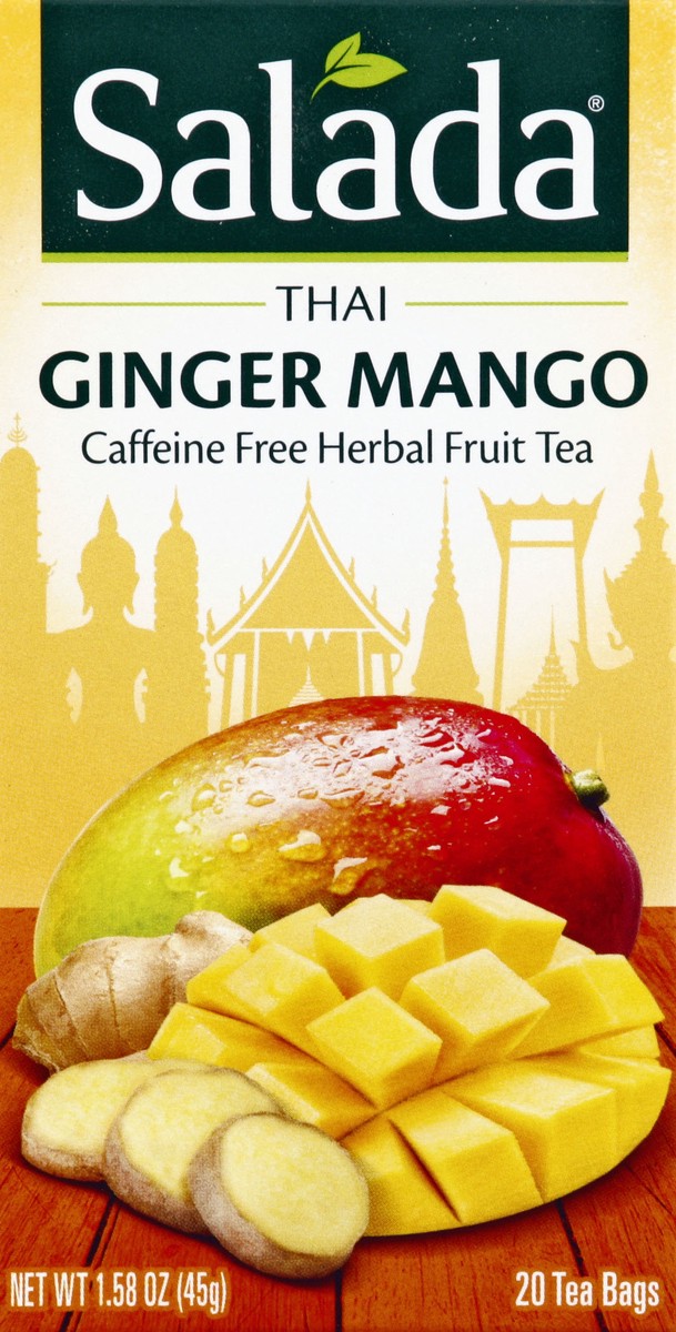 slide 1 of 5, Salada Tea Ginger Mango 20 ea, 20 ct