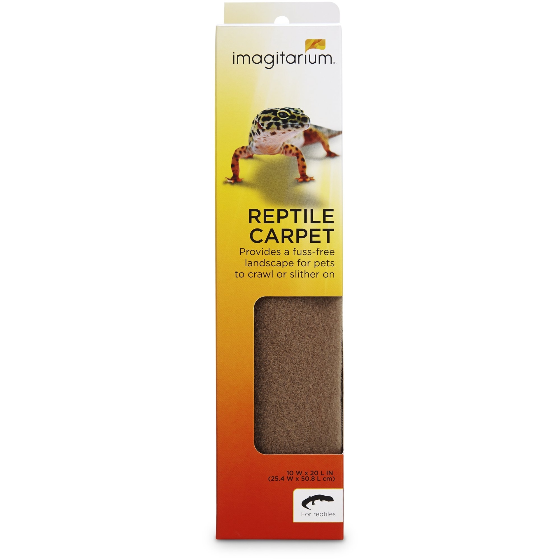 slide 1 of 1, Imagitarium Reptile Carpet - Tan, 10 in x 20 in