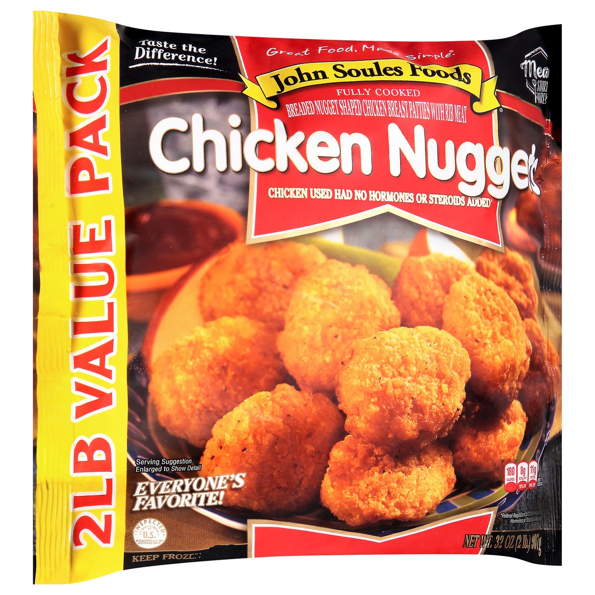 slide 4 of 13, John Soules Foods Value Pack Chicken Nuggets 32 oz, 32 oz