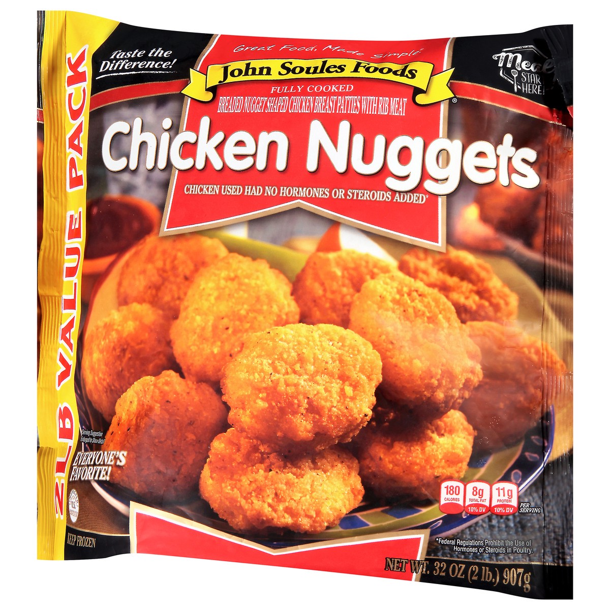 slide 5 of 13, John Soules Foods Value Pack Chicken Nuggets 32 oz, 32 oz