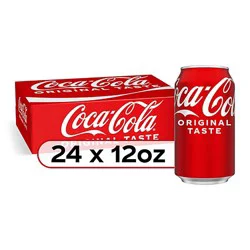 Coca-Cola Soda Pop Classic - 24-12 Fl. Oz.