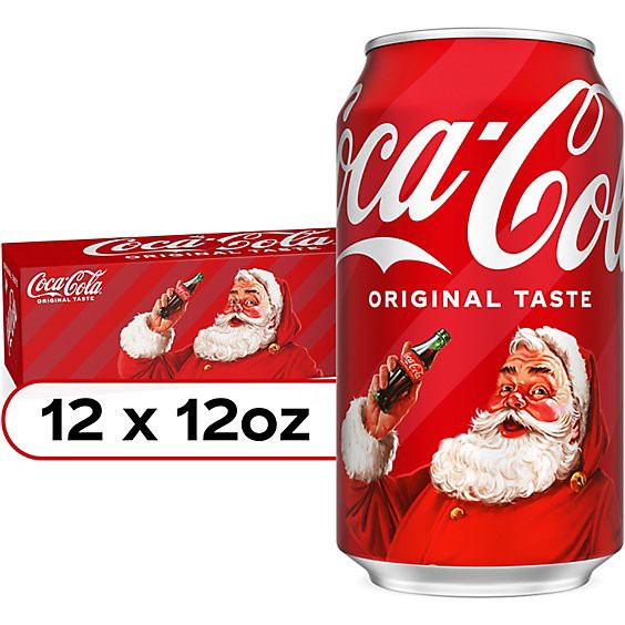 slide 1 of 1, Coca-Cola Soda Pop Classic - 12-12 Fl. Oz., 144 fl oz