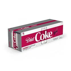Diet Coke Soda Pop Cherry 12 Count - 12 Fl. Oz.