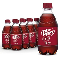 Dr Pepper Soda Bottle - 8-12 Fl. Oz.